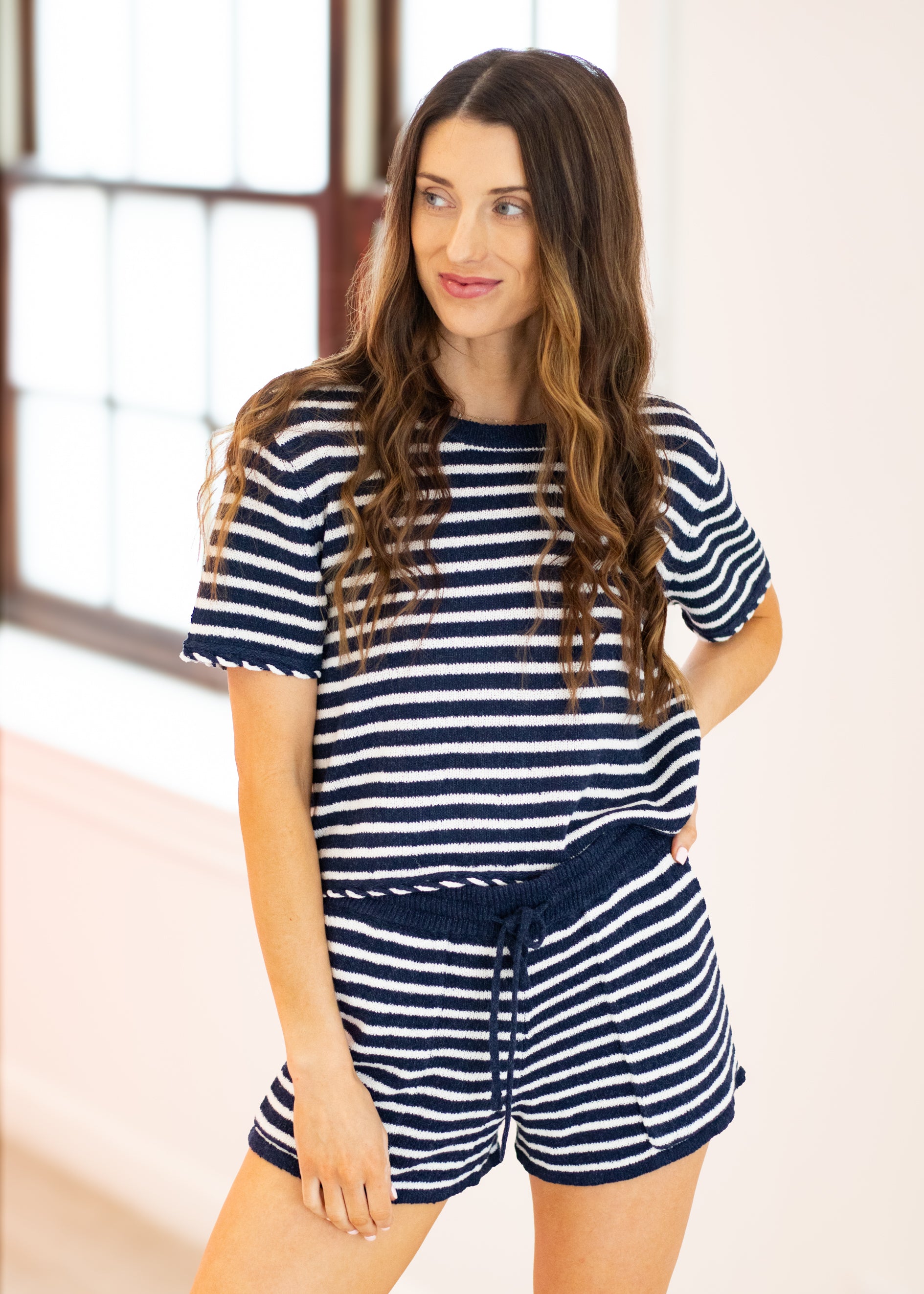 woman wearing set