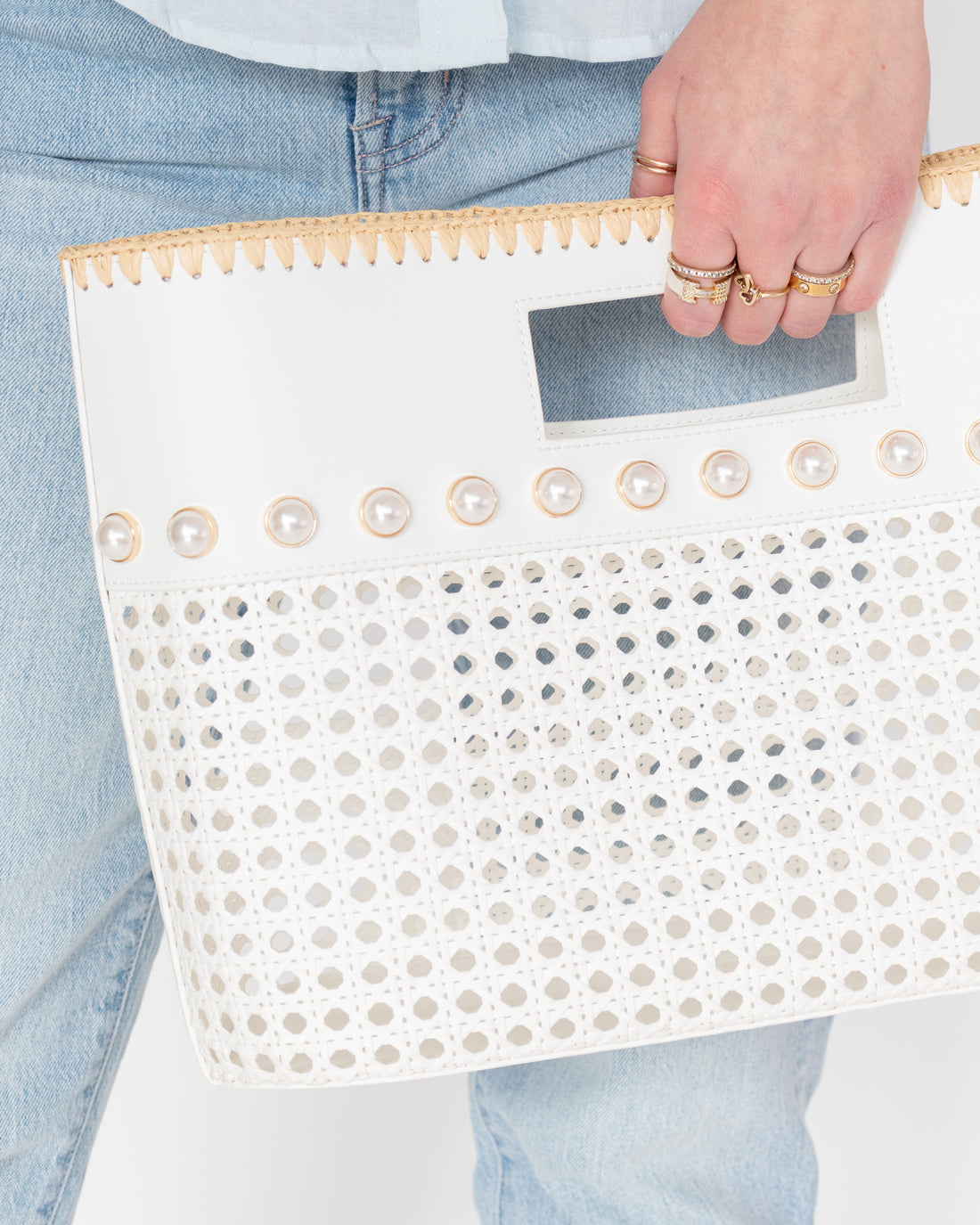 Ellie Small Pearl Tote