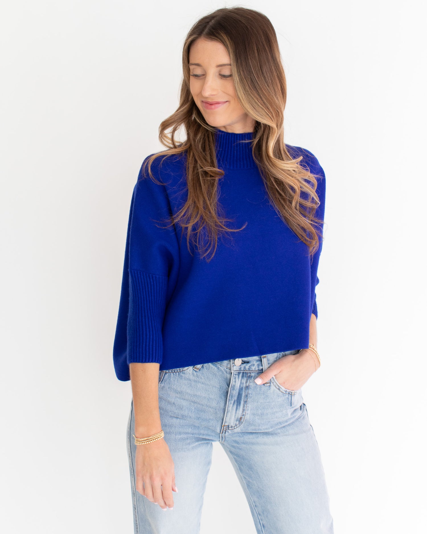 Aja Sweater - Royal Blue