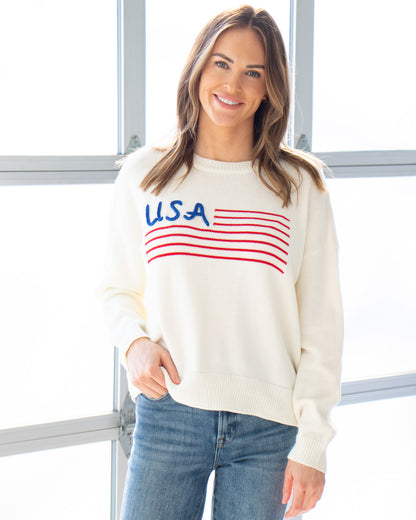 USA Knit Sweater