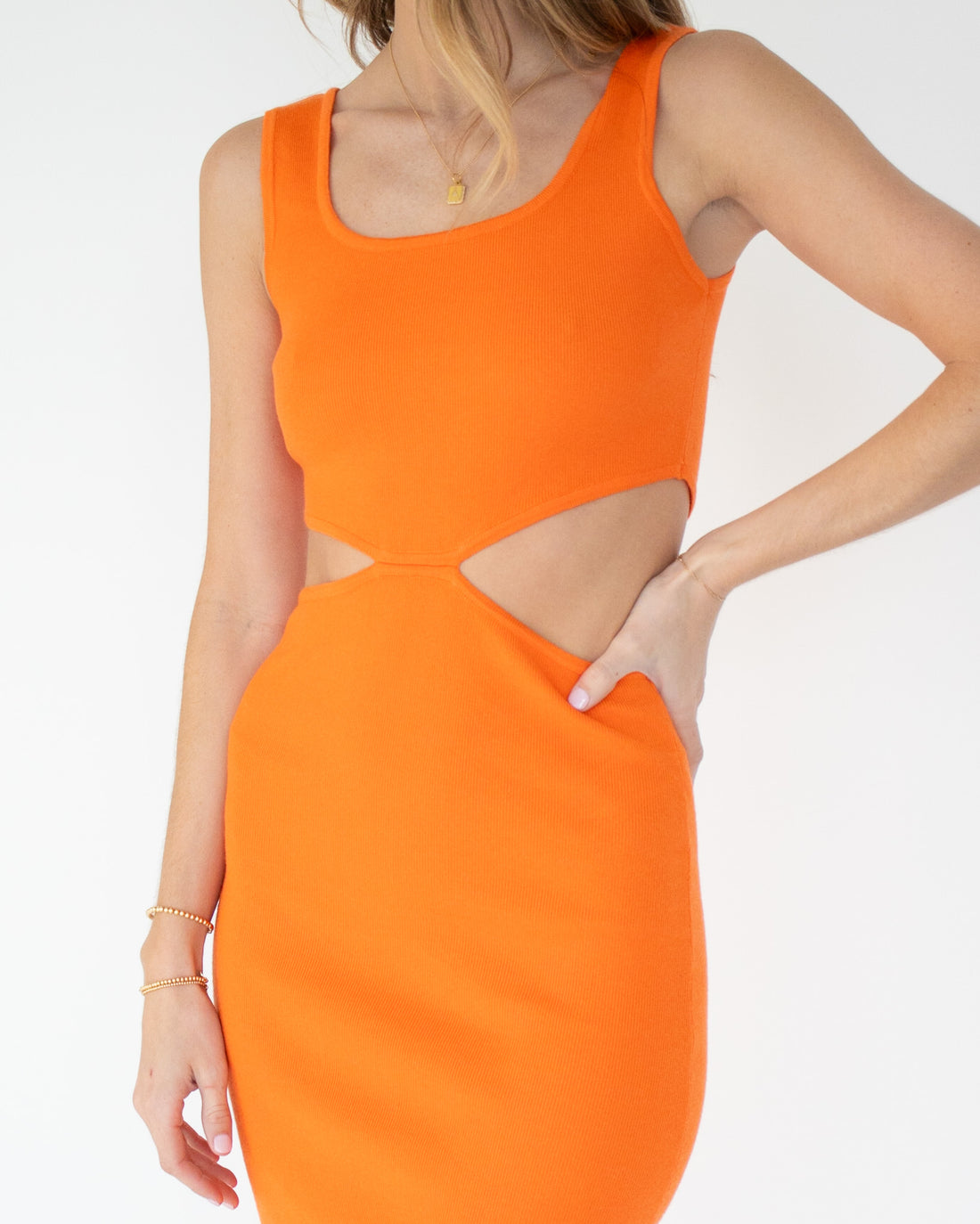 Something In The Orange Midi Dress