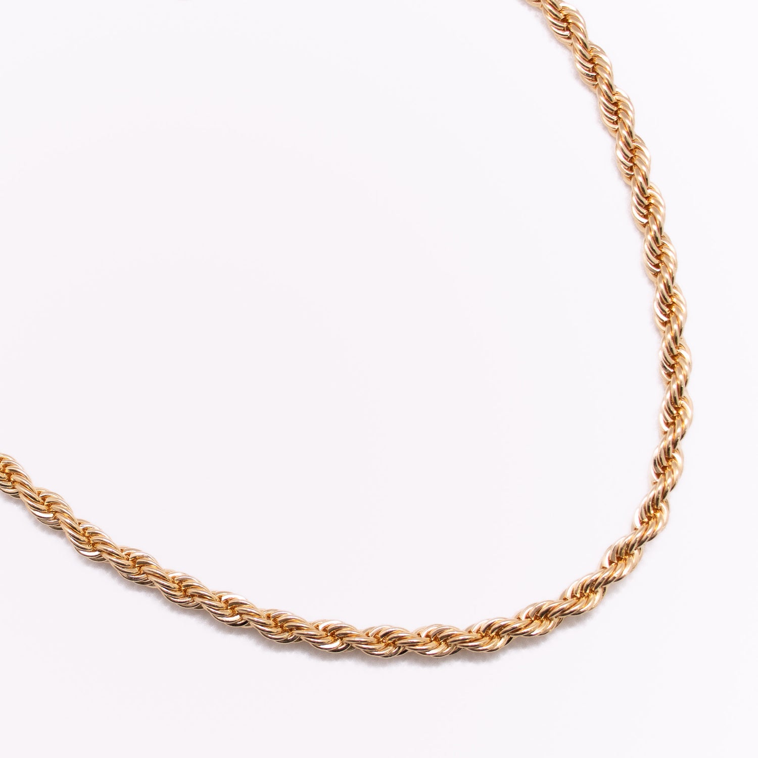 Twisted Vine Gold Necklace
