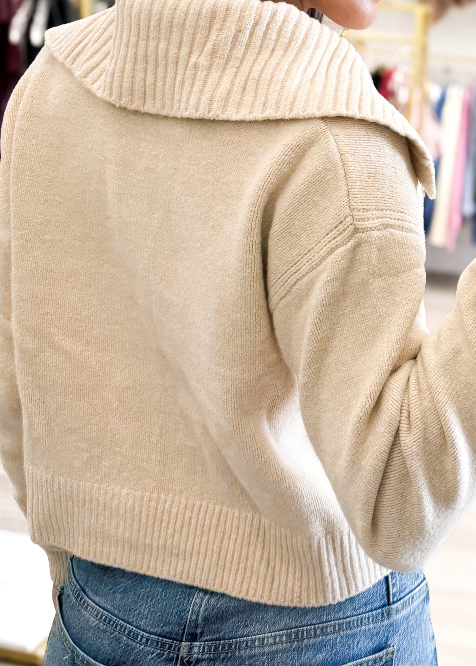 トップス makaroni Z Supply Holmen Cardigan - Macaroon – MAC Collection