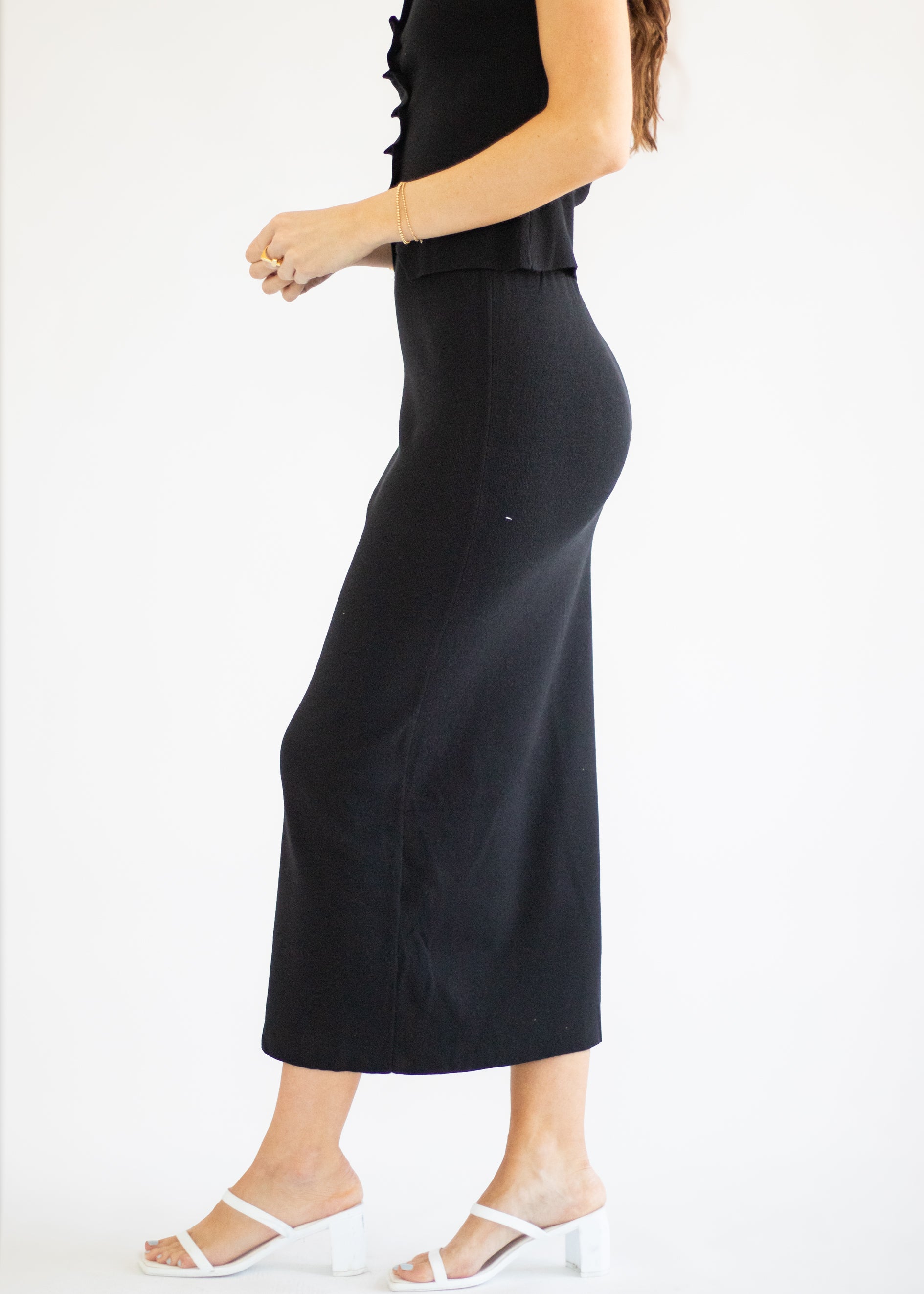 black matching set