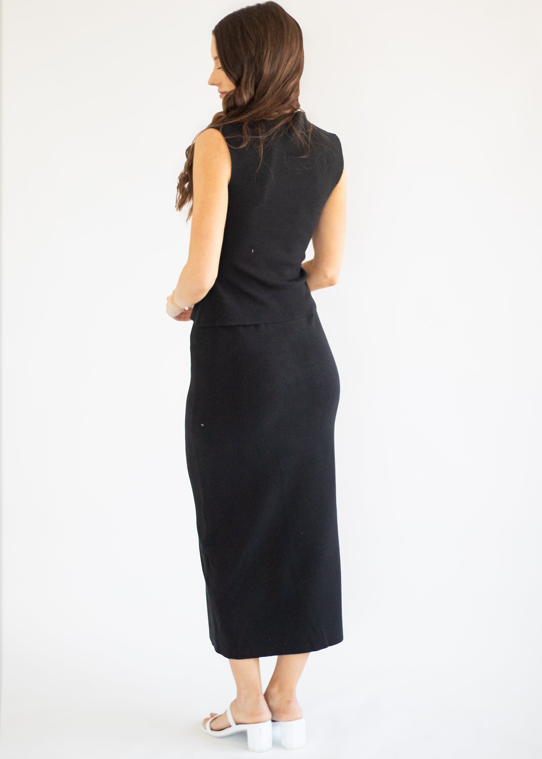 black matching set