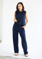 navy blue set