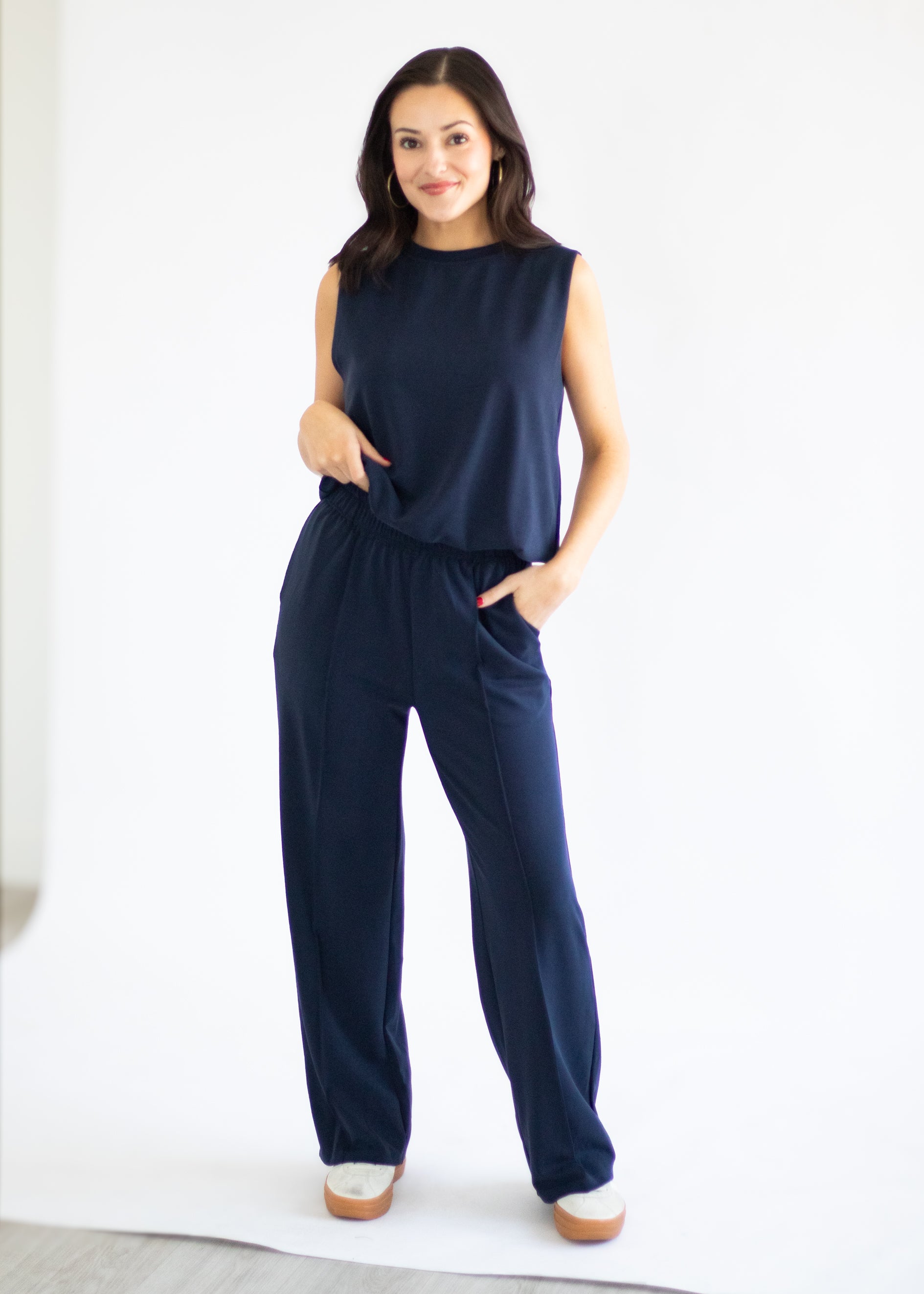 navy blue set