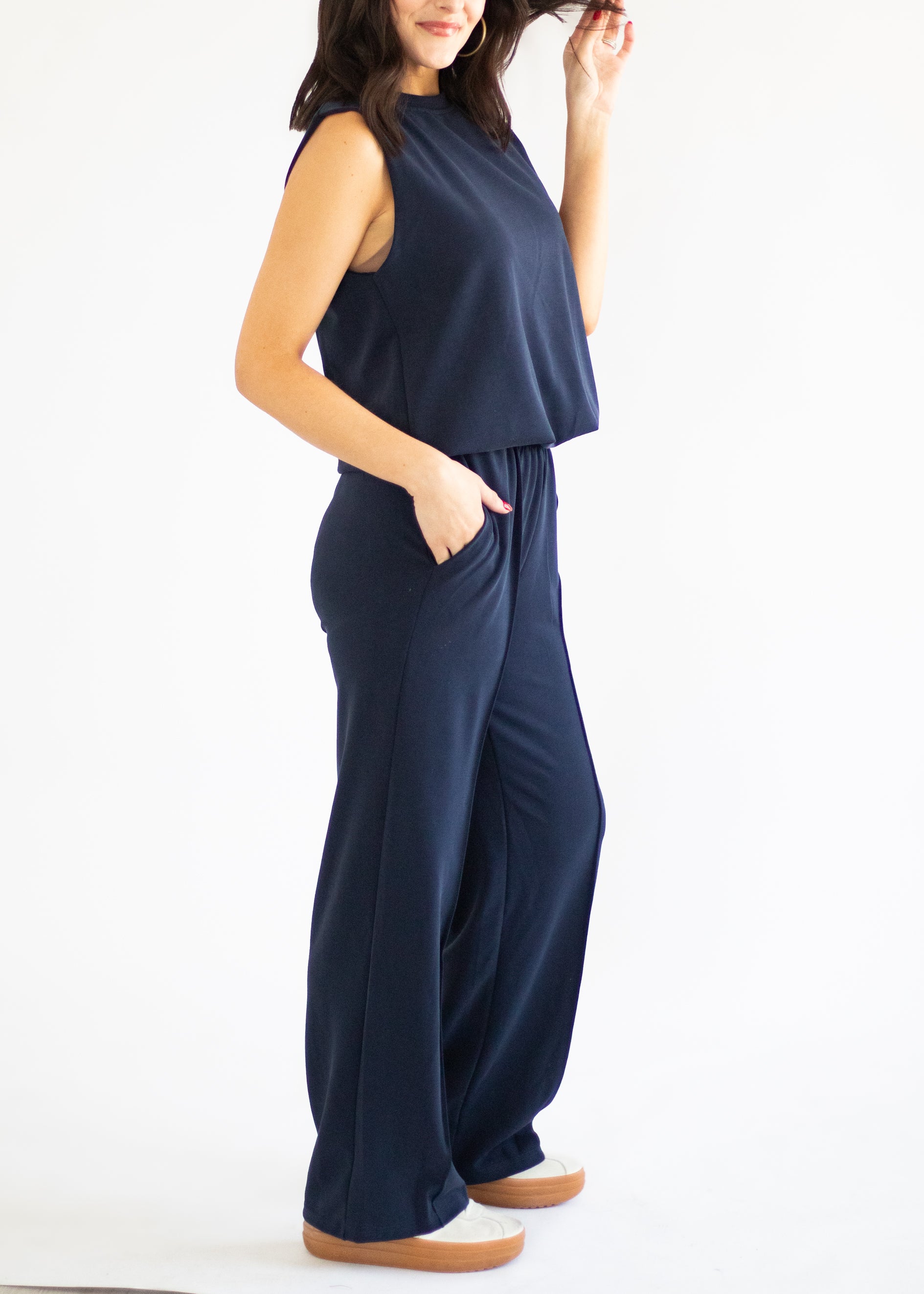 navy blue set
