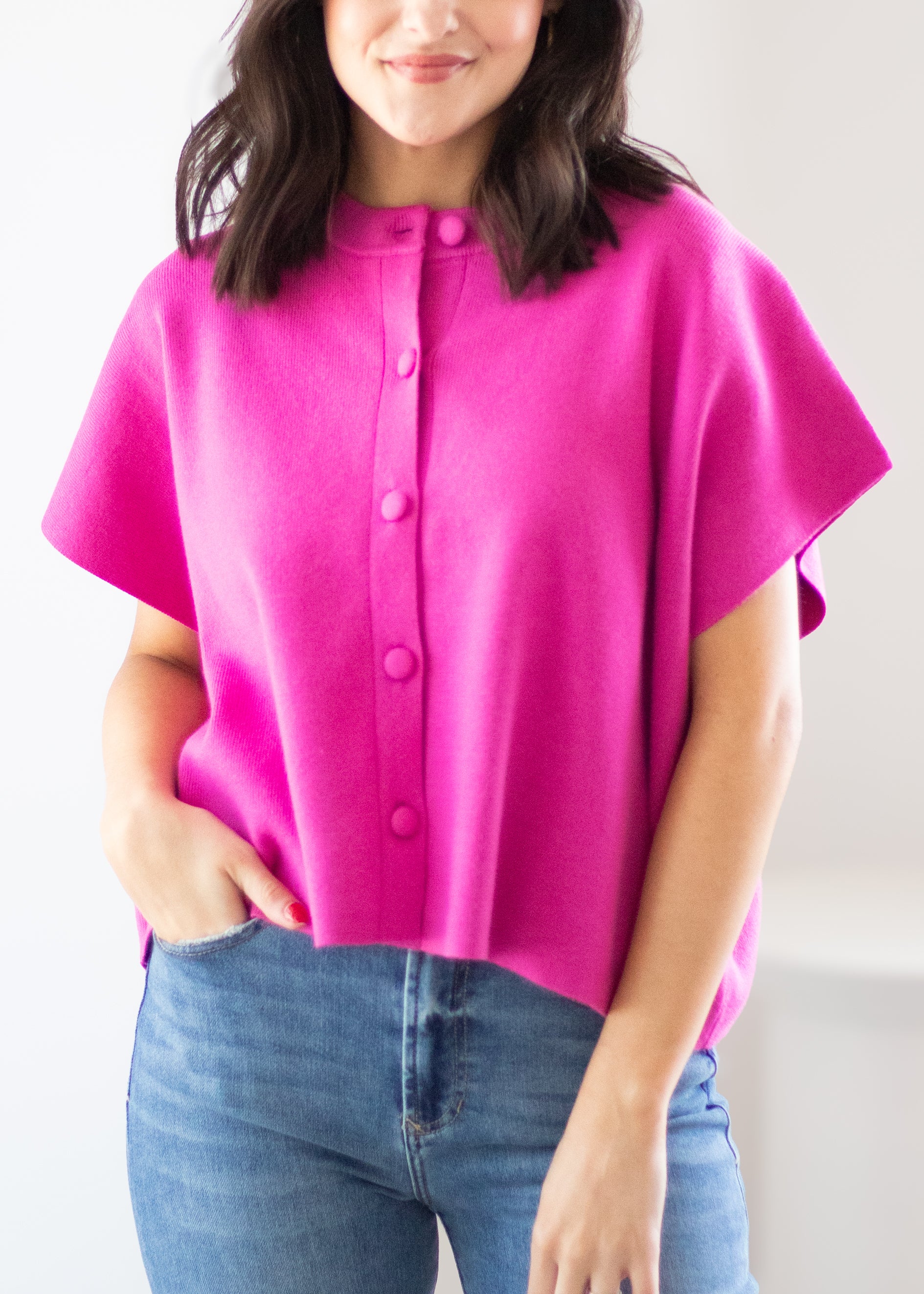 pink top