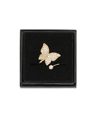 Butterfly Adjustable Ring