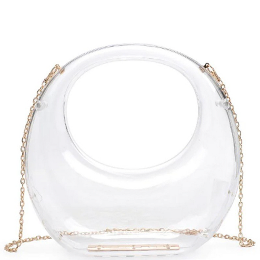 Clear Crossbody Bag, Leopard Trim – Mis Match Boutique