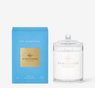 Glasshouse Fragrances candle and packaging on a white background