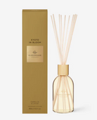 Glasshouse diffuser bottle and packaging with 'Kyoto in Bloom' text on a white background