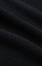 Close-up of black textured fabric