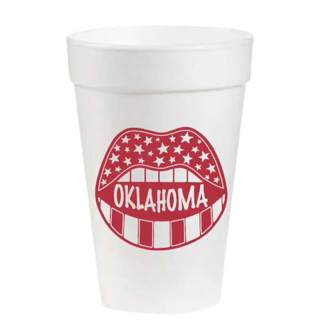 Oklahoma Styrofoam Cups