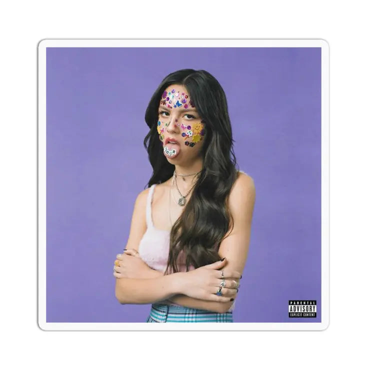 Olivia Rodrigo Album Cover Sticker