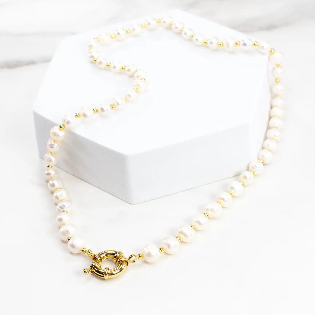 Pearl Toggle Pearl Necklace