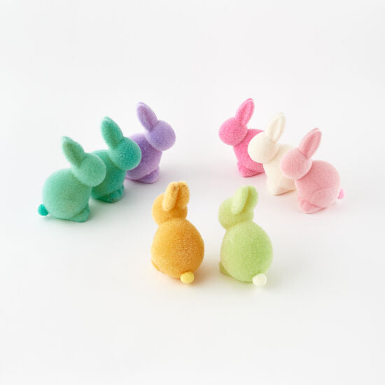 Pastel Bunny With Tail - 7&quot;